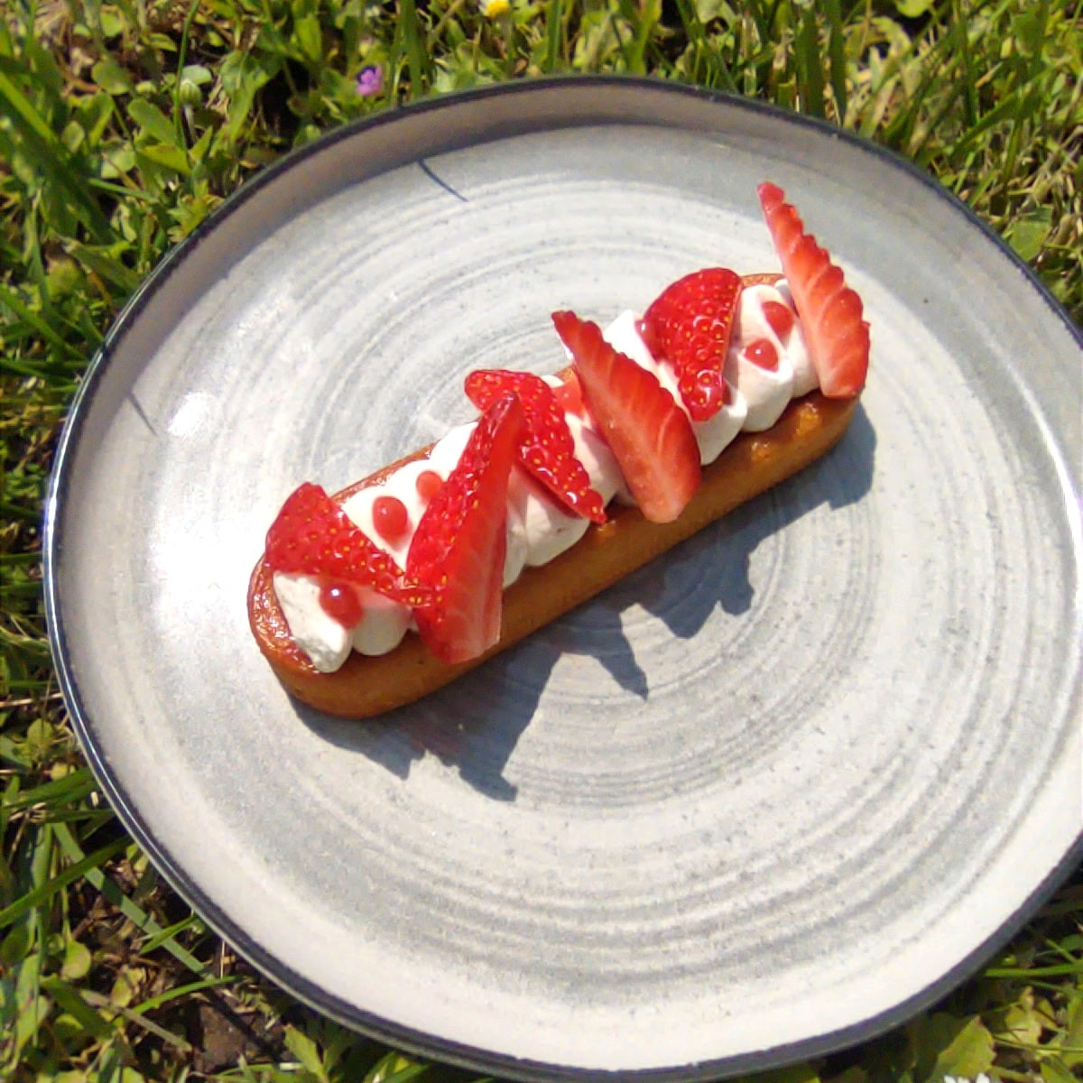 Barlette fraise chantilly